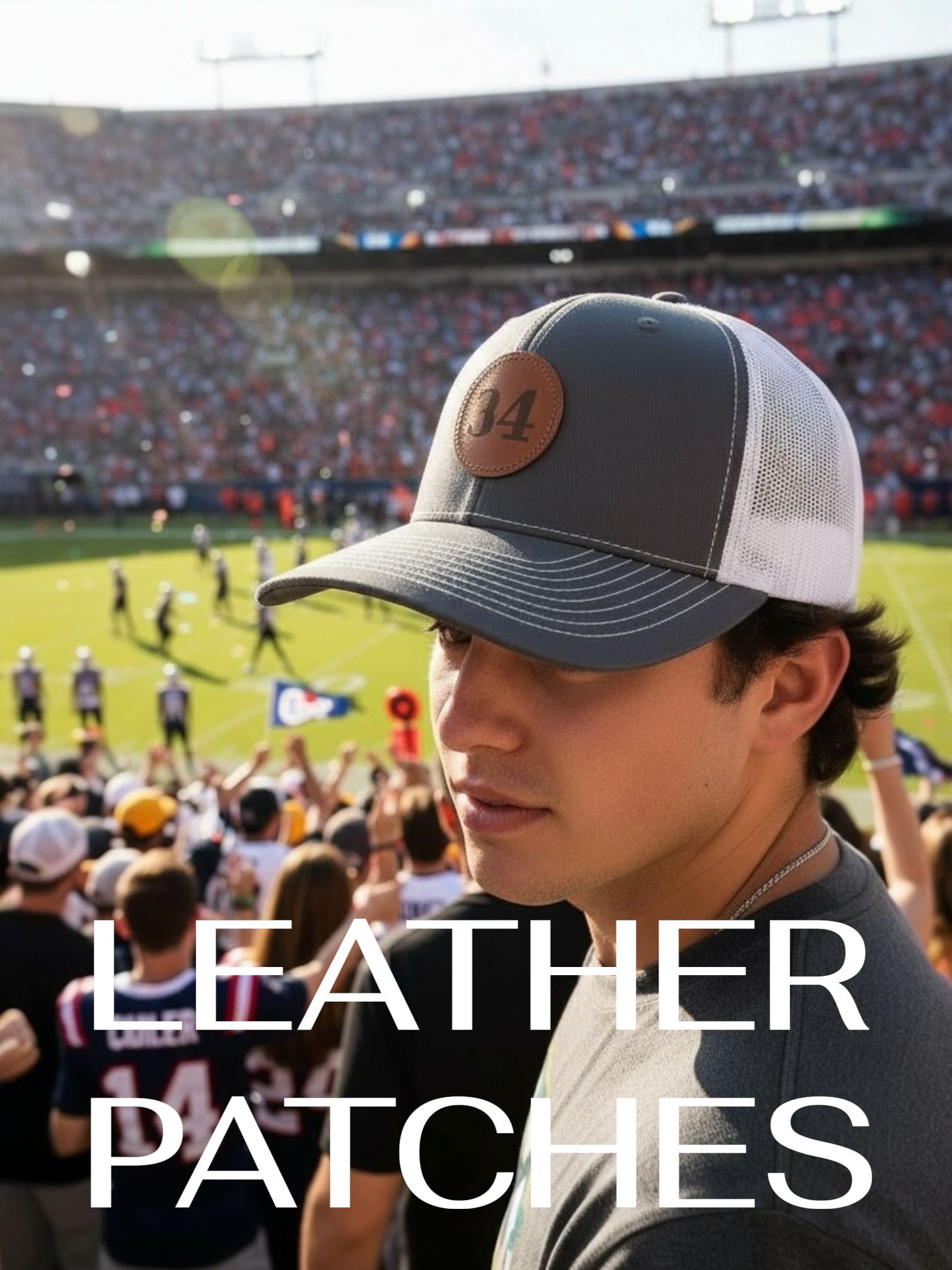 Leather Patch Hats