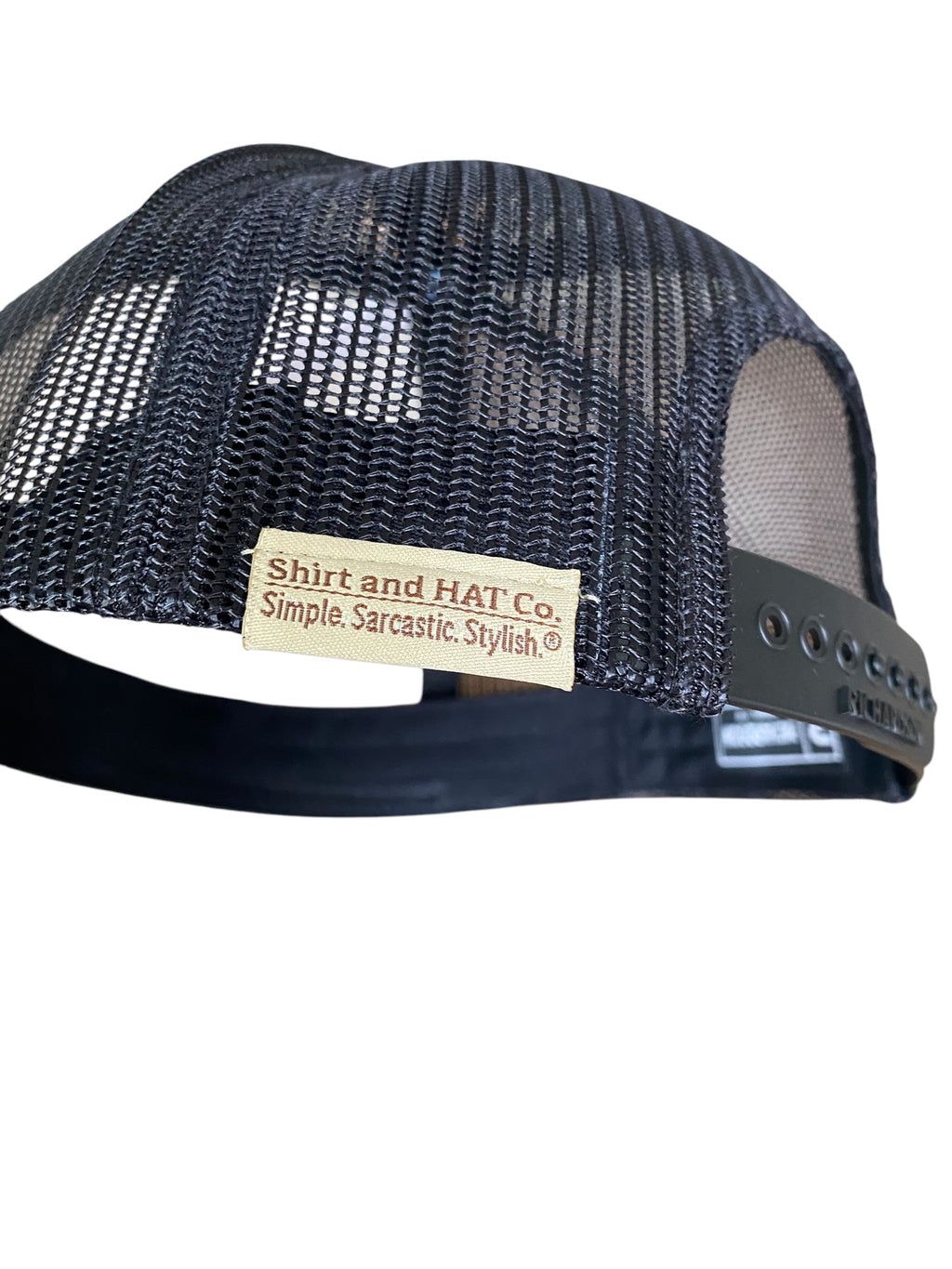 Woven Patch Zbornak Ind. cap in tri color: olive, cream, and black